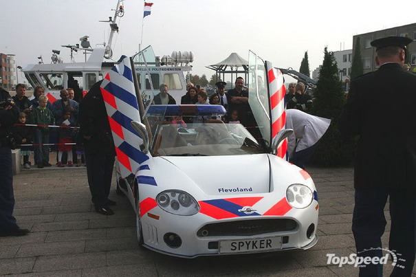 Голландия: Spyker C8 Spyder