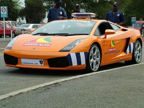 Южная Африка: Lamborghini Gallardo
